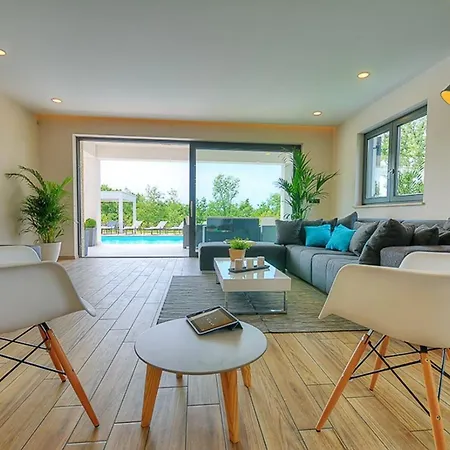 Vila Onyx For 12 People Near Porec With 65 Private Pool And Jacuzzi
