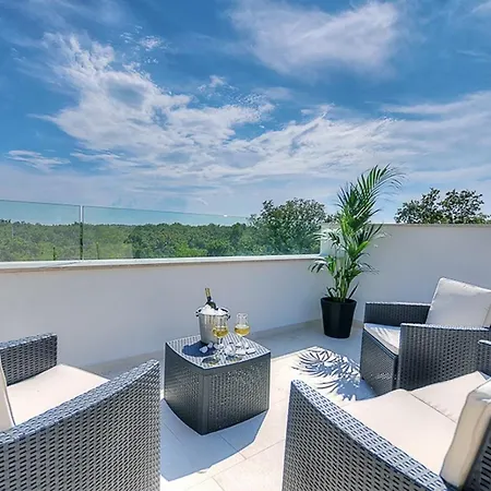 Onyx For 12 People Near Porec With 65 Private Pool And Jacuzzi Vila Višnjan